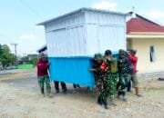 Satgas TMMD Bojonegoro Gotong Royong Tata Box UMKM, Ekonomi Kesongo Dipacu