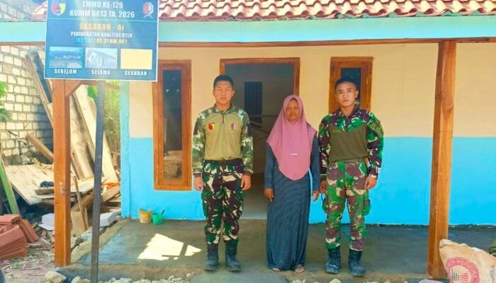 Senyum Tini Mengembang, RTLH Rampung Lewat TMMD Bojonegoro