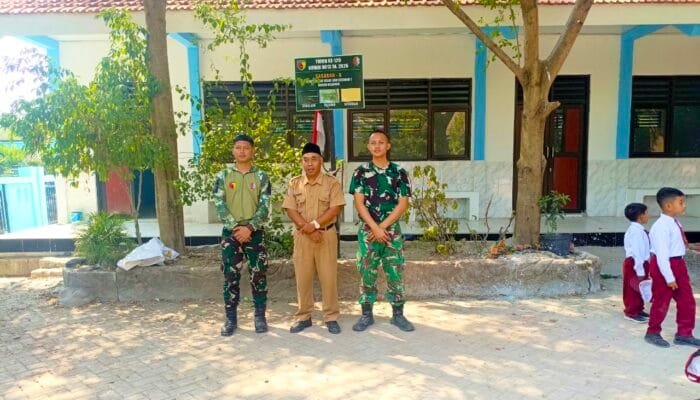 4 Ruang Kelas Berubah, Ini Hasil TMMD Bojonegoro di Kesongo