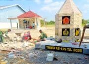 Tugu TMMD ke-129 Bojonegoro Jadi Penanda Sejarah di Kesongo