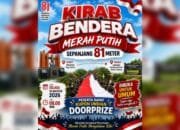 Ada Bendera Merah Putih 81 Meter di Kampung Samin Bojonegoro, Ini Jadwal Kirabnya