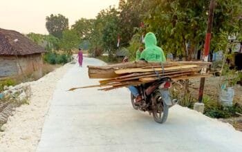 TMMD 129 Bojonegoro: Jalan 1,04 Km Dibangun TNI, Mobilitas Warga Kesongo Makin Mudah