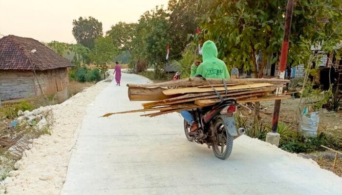 TMMD 129 Bojonegoro: Jalan 1,04 Km Dibangun TNI, Mobilitas Warga Kesongo Makin Mudah