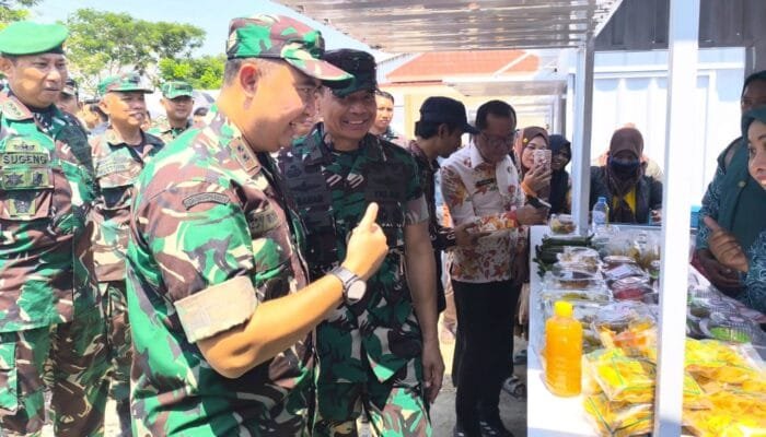 UMKM Kesongo Kini Lebih Tertata, Begini Sentuhan TMMD Bojonegoro