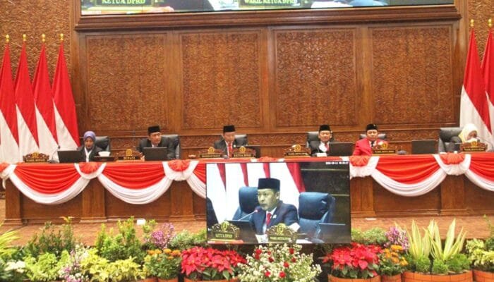 Bupati Bojonegoro Setyo Wahono Ikuti Pidato Kenegaraan, Ini Temanya