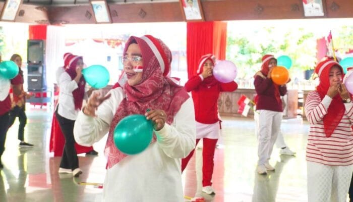 HUT RI ke-81, TP PKK Bojonegoro Kompak Bergerak