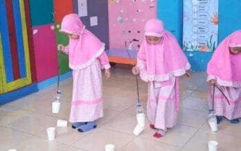 HUT RI ke-81, Cara Seru TK ABA II Bojonegoro Tanamkan Nasionalisme
