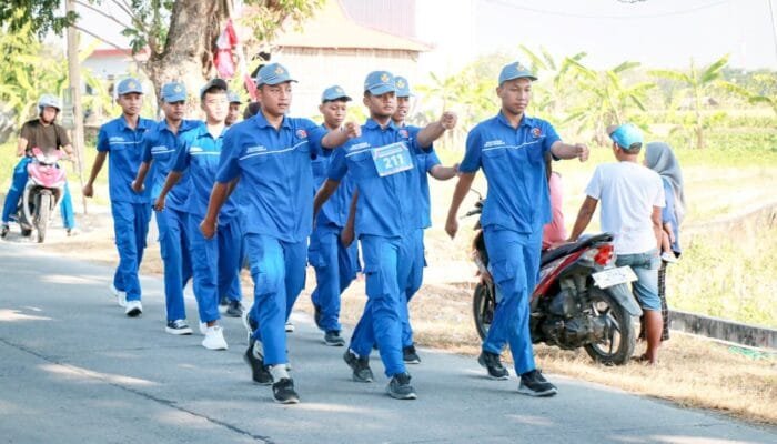 53 SD hingga 41 Peserta Umum Ramaikan Gerak Jalan Purwosari Bojonegoro