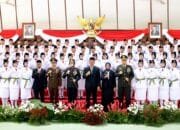 Penuh Semangat, 72 Paskibraka Bojonegoro Resmi Dikukuhkan
