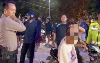 Patroli Polisi Sikat Dugaan Balap Liar di Lamongan, 10 Motor Ditilang