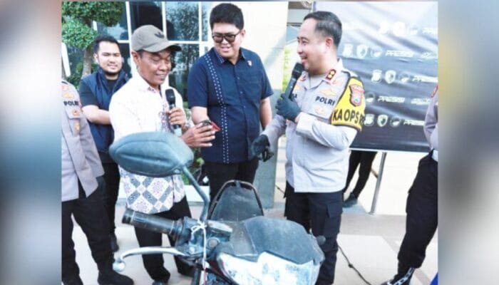 Motor Petani Gresik Dicuri, Endingnya Bikin Lega