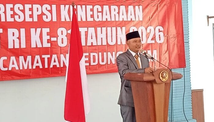 Meski Serba Terbatas, Upacara HUT RI Kedungadem Bojonegoro Tetap Sukses