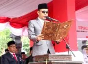 HUT ke-81 RI di Bojonegoro, Ketua DPRD Umar Bacakan Proklamasi