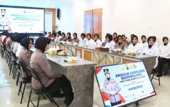 Polwan Bojonegoro Dapat Pesan Tegas dari Kapolres