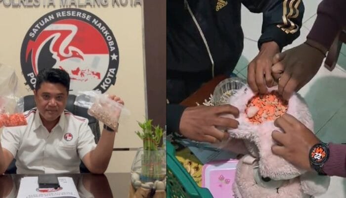 Jaringan Narkoba Malang Dibongkar, Barang Bukti Capai 1.461 Ekstasi