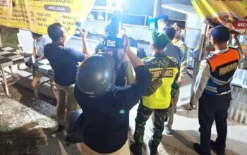 Malam Hari Lamongan Diperketat, Polisi Sisir Titik Rawan