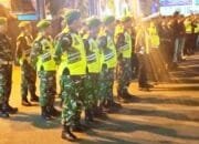 Tak Mau Kecolongan, TNI Polri Perketat Pengawasan Malam di Lamongan