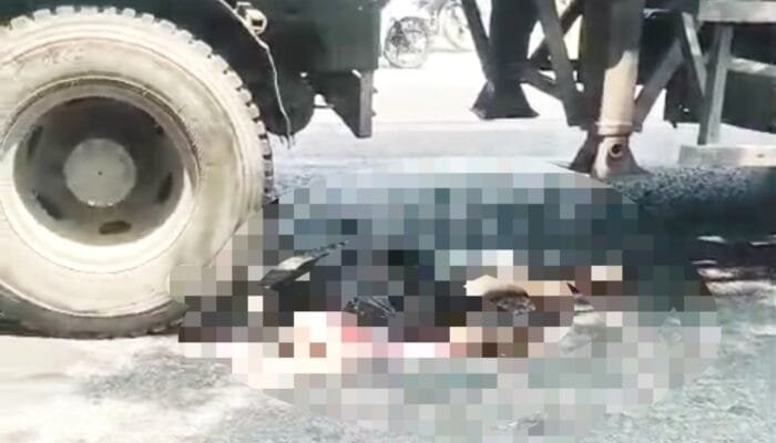 Nekat Mendahului Truk, Motor Tabrak Truk di Baureno Bojonegoro