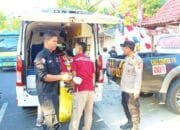 Laporan 110 Masuk, Polsek Dander Langsung Meluncur ke TKP Lakalantas Ngraseh Bojonegoro