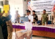 Momen Khidmat di Pucuk Lamongan: Basori S.T Resmi Sumpah Bagus Suparmanto Jadi Sekdes Ngambek