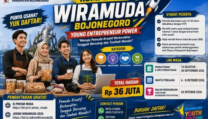 Punya Bisnis Minimal Setahun, Segera Daftar Wiramuda Bojonegoro 2026
