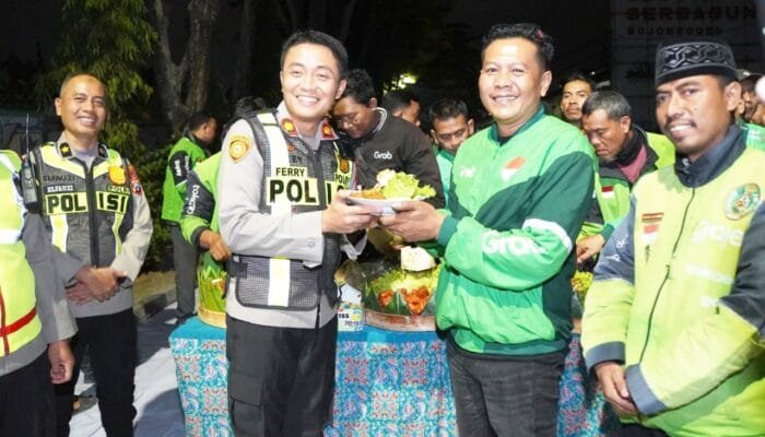 Polres Bojonegoro Rangkul Komunitas Ojol, Ini Komitmen Bersamanya