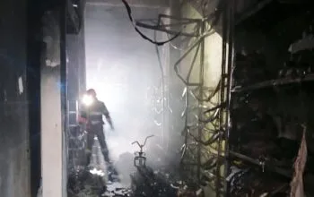 Kebakaran Ruko 2 Lantai di Kedungadem Bojonegoro, CCTV Diduga Jadi Pemicu