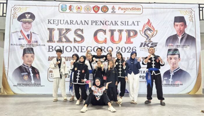 Pesilat Cilik Kedungadem Bojonegoro Borong Dua Emas di IKS CUP 2026