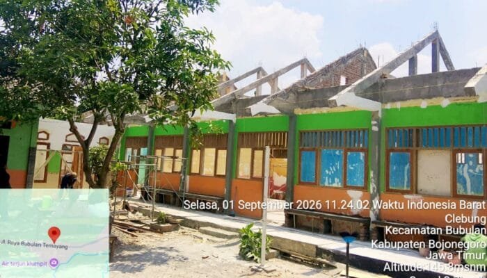 Warga Bongkar Kekhawatiran di SDN Clebung 4 Bojonegoro, Atap Terlihat Mlendot