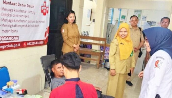 PMI Bojonegoro Catat 47 Kantong Darah dari Donor di Padangan