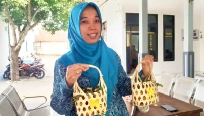 Keranjang Mini Anyaman Gapluk Bojonegoro, Ide Kreatif untuk Program Gayatri