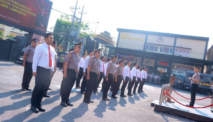 Empat Polsek Lamongan Raih Penghargaan, Ada Apa