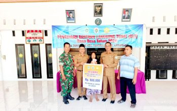 BLT DD Cair, Babinsa Sukorame Lamongan Pastikan Warga Tak Terlewat