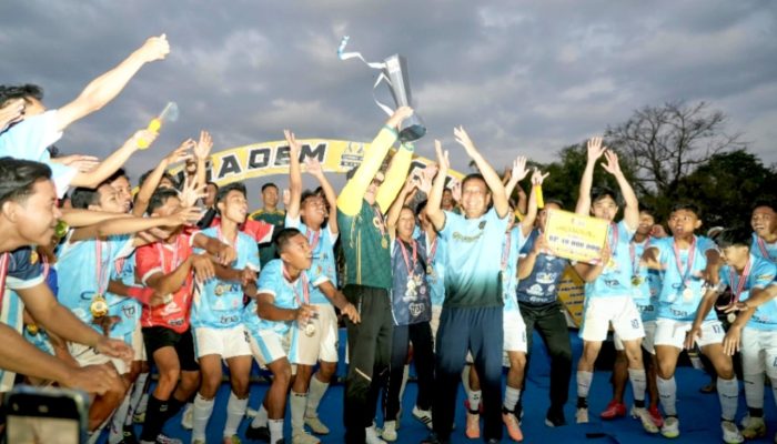 Sengit Sampai Peluit Akhir, Kepohkidul Sabet Gelar Juara Sepak Bola Kedungadem Bojonegoro
