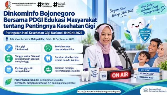 Sering Abaikan Gigi, Ini Himbauan Dokter Gigi Bojonegoro