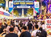 Sandur hingga Pasar Rakyat Meriahkan Car Free Night Bojonegoro, Ini Pesan Satpol PP