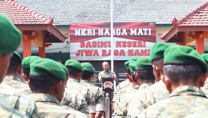 Dandim 0812 Lamongan Tegas, Disiplin dan Keteladanan Harga Mati