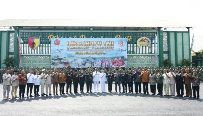 HUT ke-81 TNI di Bojonegoro, Bupati Setyo Wahono dan Wabup Nurul Azizah Hadir