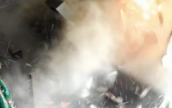 Ledakan Pakuwon City Surabaya Terekam CCTV, Tembok Toko Ambruk