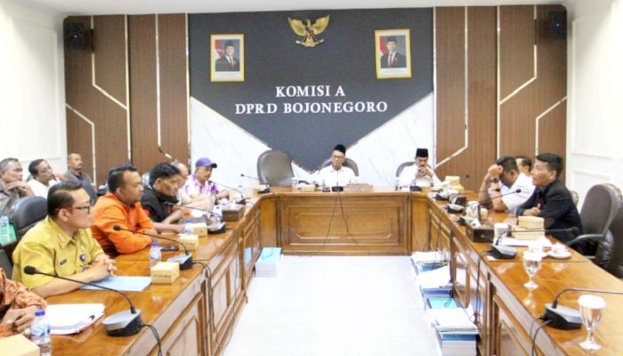 Ada Masalah PTSL di Jetak, Komisi A DPRD Bojonegoro Gelar Audiensi