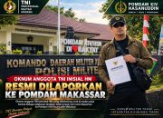 Dugaan Kriminalisasi Wartawan, Oknum TNI Inisial HM Dilaporkan ke Pomdam Makassar
