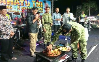 Kompak Jaga Keamanan, TNI-Polri dan Pemerintah Rayakan HUT ke-81 TNI di Kedungadem Bojonegoro