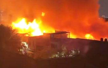 Kebakaran Hebat Guncang Kramat Pulo Jakarta Pusat, 50 Bangunan Terdampak