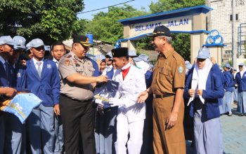 Kapolresta Tuban Turun ke Sekolah, Pelajar Diingatkan Tertib Lalu Lintas