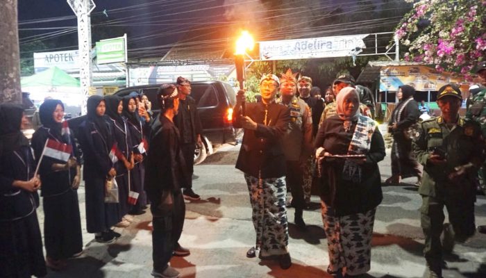 Warga Trucuk Bojonegoro Bangga, Kirab Api Abadi HJB Singgah Tahun Ini