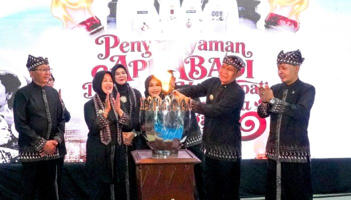 Bupati Wahono Semayamkan Api Abadi, Tegaskan Semangat Bojonegoro Tak Boleh Padam