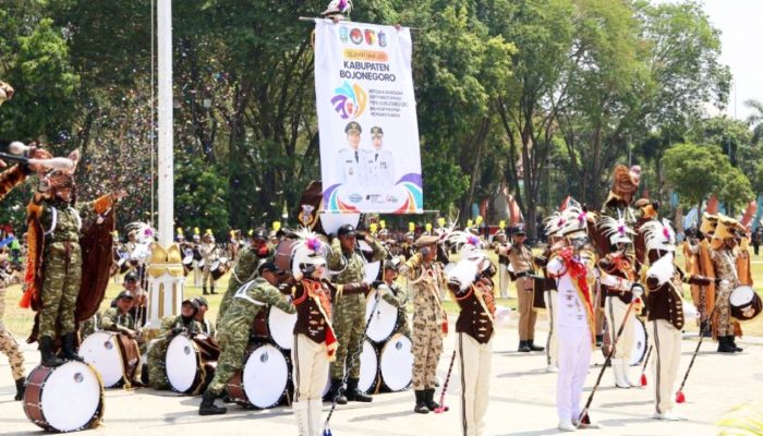 Bojonegoro Rayakan Hari Jadi ke-349, Tari Kolosal hingga Marching Band Memukau