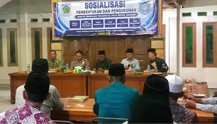 Panitia Pengisian Perangkat Desa Warukulon Pucuk Lamongan 2026 Resmi Dibentuk