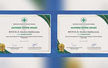 Dua Layanan RSUD Sosodoro Bojonegoro Diakui di Tingkat Nasional