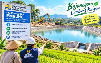 Cegah Kekurangan Air, PU SDA Bojonegoro Kebut Bangun Embung